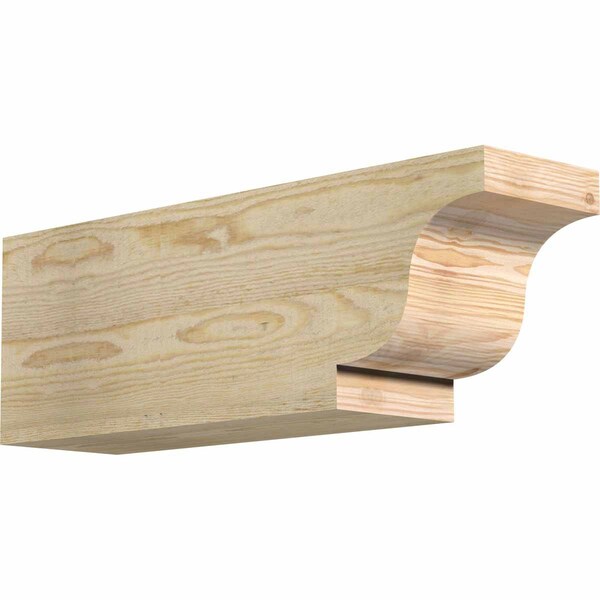 Ekena Millwork Newport Rough Sawn Rafter Tail, Douglas Fir, 6"W x 8"H x 24"L RFT06X08X24NEW00RDF - main